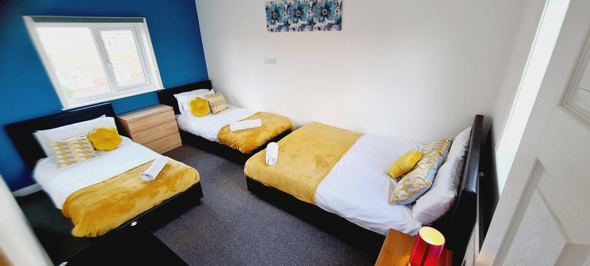 Browning House 3 Bedroom 6 Beds Long Or Short Stay Derby Eksteriør bilde